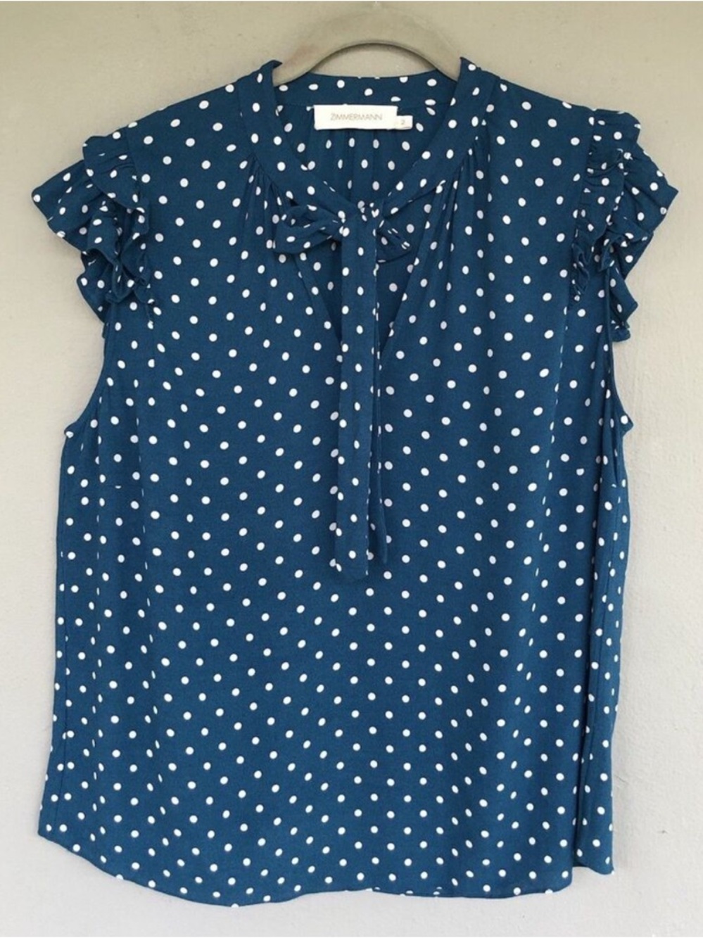 Zimmermann Polka Dot Top